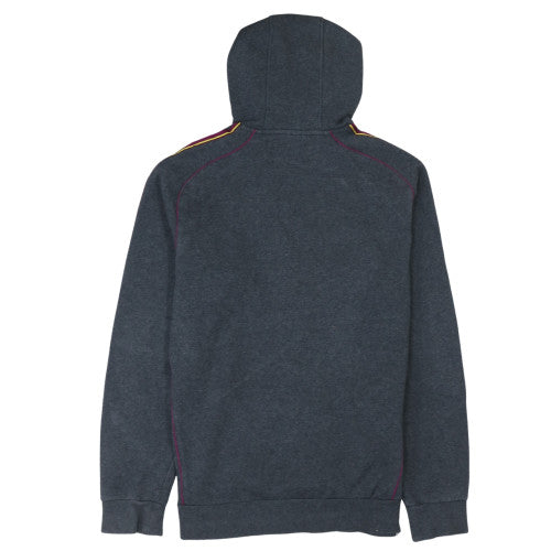 Adidas Mens Grey Pullover Hoodie M Sports Fleece Sweatshirt