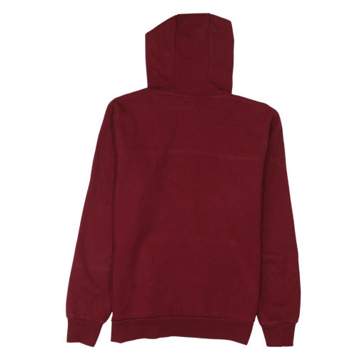 Ellesse Mens Red Pullover Hoodie M Regular Fleece Logo Sportswear