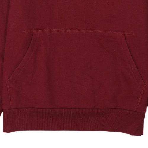 Ellesse Mens Red Pullover Hoodie M Regular Fleece Logo Sportswear