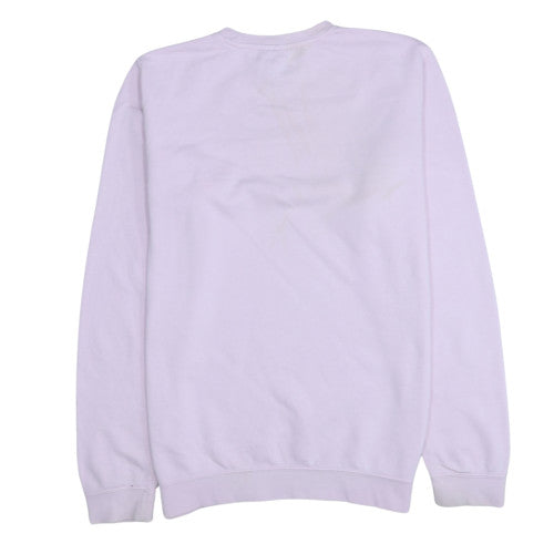 Nike Womens Lilac Crew Neck Pullover Sweatshirt Size M