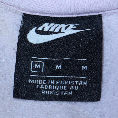 Nike Womens Lilac Crew Neck Pullover Sweatshirt Size M