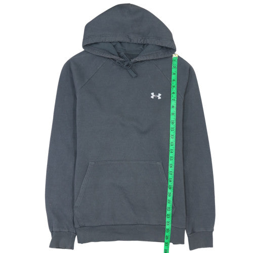 Under Armour Men's Grey Medium Pullover Hoodie ColdGear Fleece