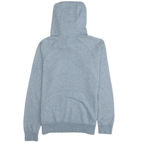 Nike Men's Grey XS Pullover Hoodie with Logo Print