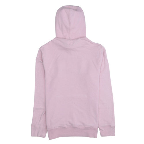 Levi's Womens Pink Pullover Hoodie Size S Logo Front Cotton Blend