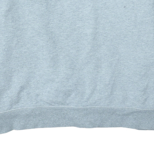 Timberland Mens Grey Crew Neck Fleece Pullover Sweatshirt L