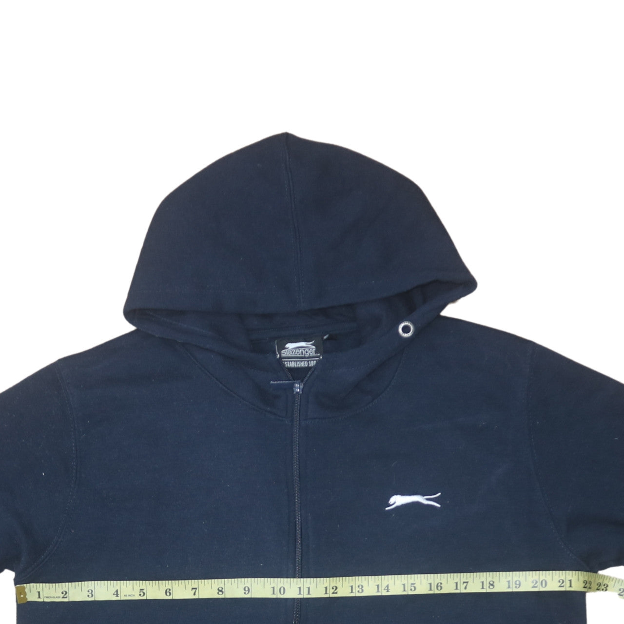 Slazenger Men's Blue Full Zip Hoodie XL Regular Fit