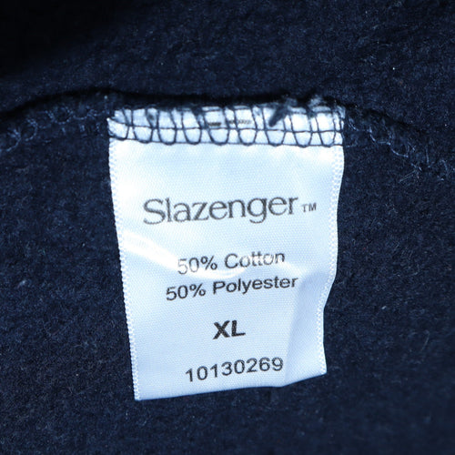 Slazenger Men's Blue Full Zip Hoodie XL Regular Fit