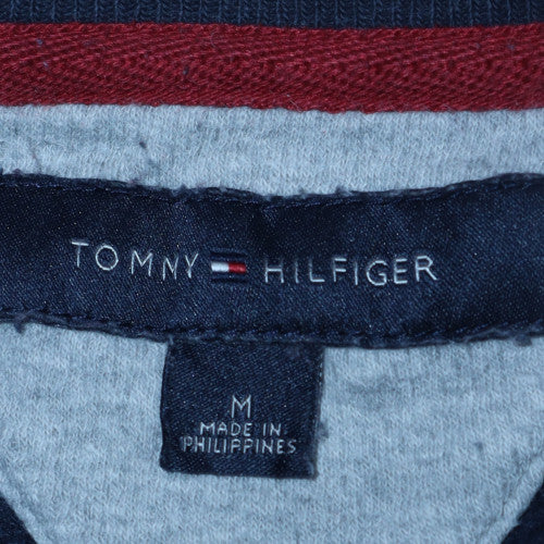 Tommy Hilfiger Men's Blue Crew Neck Cotton Sweatshirt Size M