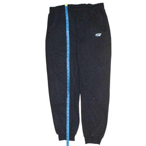 Skechers Men's Black Jogger Sweatpants XL Regular Fit Fleece Trousers