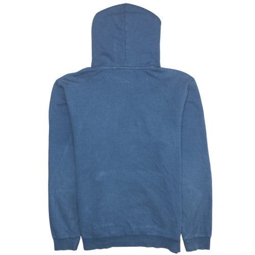 Puma Mens Blue Pullover Hoodie Size M Regular Fit Fleece Sportswear