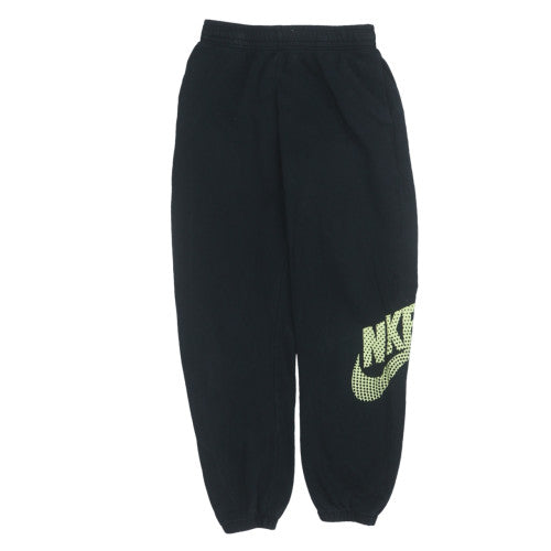 Nike Boys Black L Jogger Sweatpants with Elastic Waist and Pockets