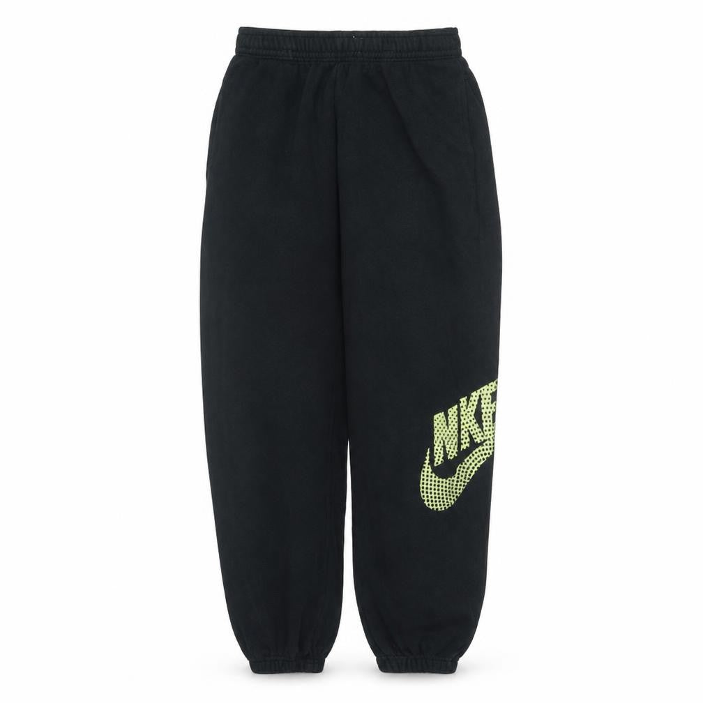 Nike Boys Black L Jogger Sweatpants with Elastic Waist and Pockets