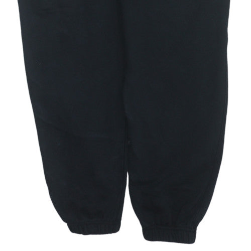 Nike Men's Black Small Fleece Jogger Sweatpants with Elastic Waist