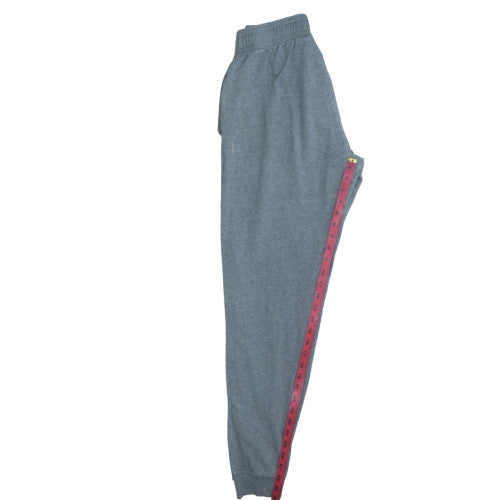 Under Armour Men's Grey Fleece Jogger Trousers Size M Relaxed Fit