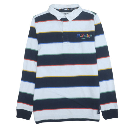 Marks and Spencer Boys Navy Stripe Harry Potter Rugby Sweatshirt 12-13 Years