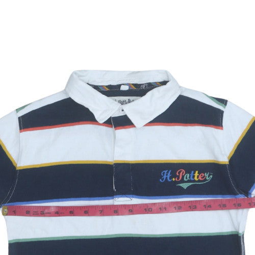 Marks and Spencer Boys Navy Stripe Harry Potter Rugby Sweatshirt 12-13 Years