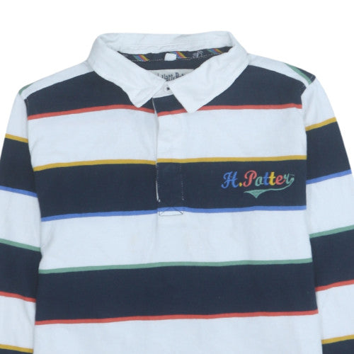 Marks and Spencer Boys Navy Stripe Harry Potter Rugby Sweatshirt 12-13 Years