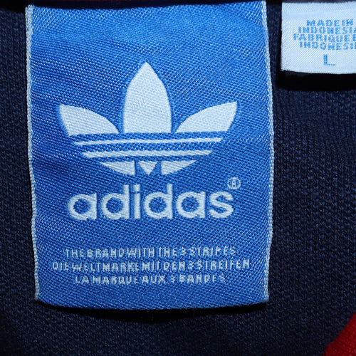Adidas Men's Navy Red Great Britain Team GB Track Jacket L