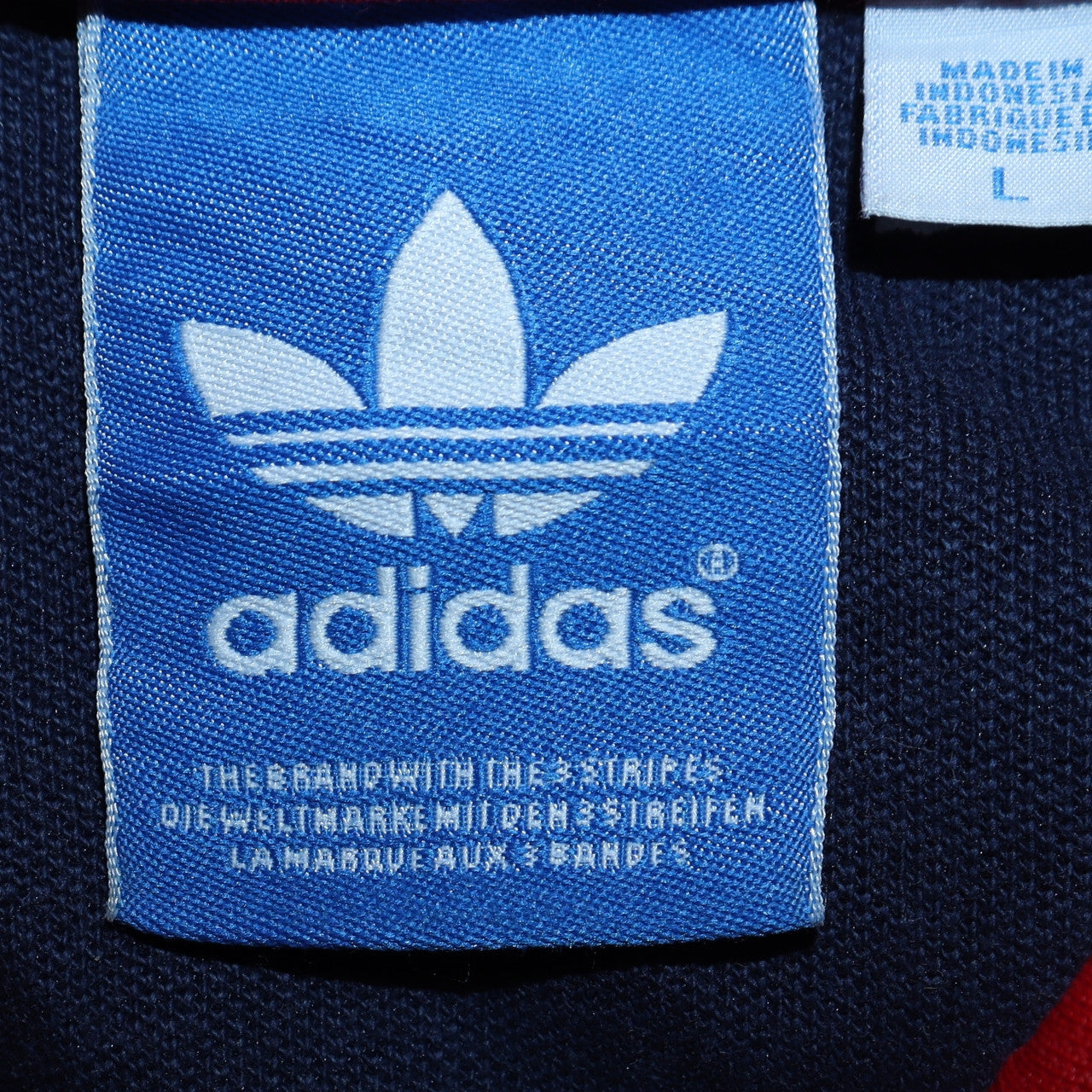 Adidas Men's Navy Red Great Britain Team GB Track Jacket L