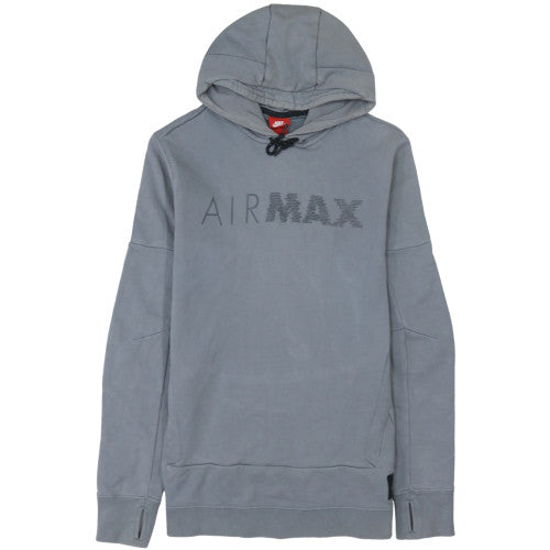 Nike Air Max Men's Grey Pullover Hoodie Size M