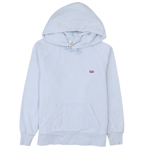 Levi's Women's Blue Pullover Hoodie Small Cotton Casual