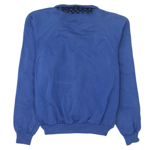 Nike Men's Blue Fleece Track Jacket M Regular Fit Full Zip Vintage