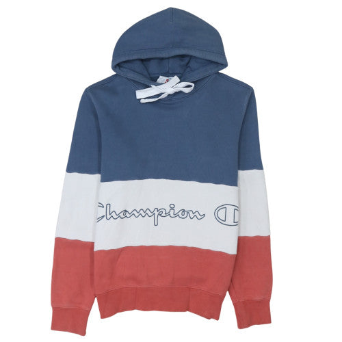 Champion Men’s Multicoloured Pullover Hoodie Small Sportswear