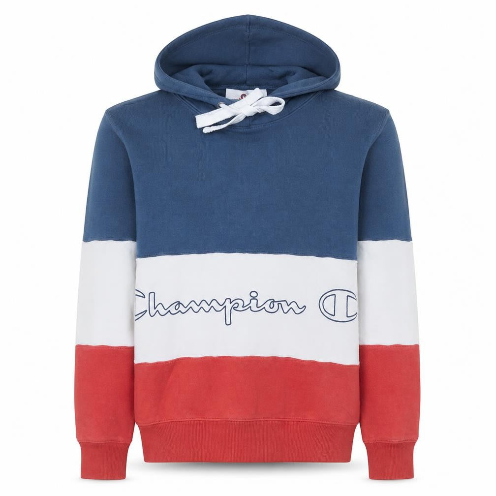 Front view of Champion Men’s Multicoloured Pullover Hoodie Small Sportswear