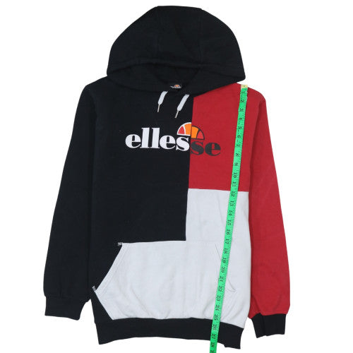 Ellesse Men's Multicoloured Pullover Hoodie Size M Fleece Logo Sweatshirt