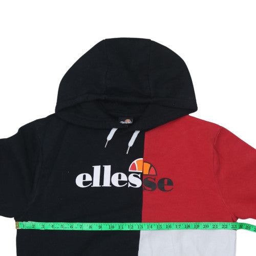Ellesse Men's Multicoloured Pullover Hoodie Size M Fleece Logo Sweatshirt