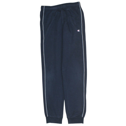 Champion Boys Navy Blue Large Jogger Sweatpants 11-12 Years Cotton Blend