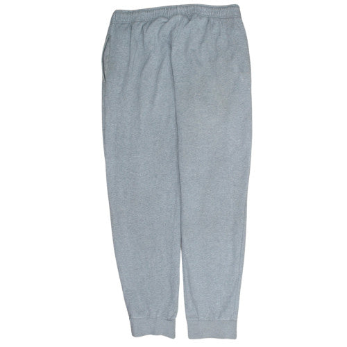 Champion Men's Grey Jogger Sweatpants L Regular Fit Fleece Trousers