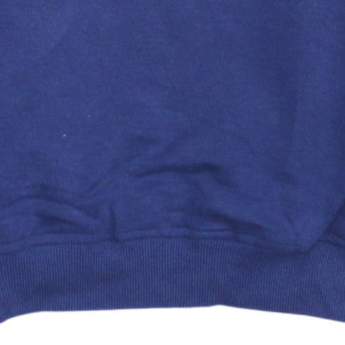 Vans Women's Blue Crew Neck Pullover Sweatshirt Medium