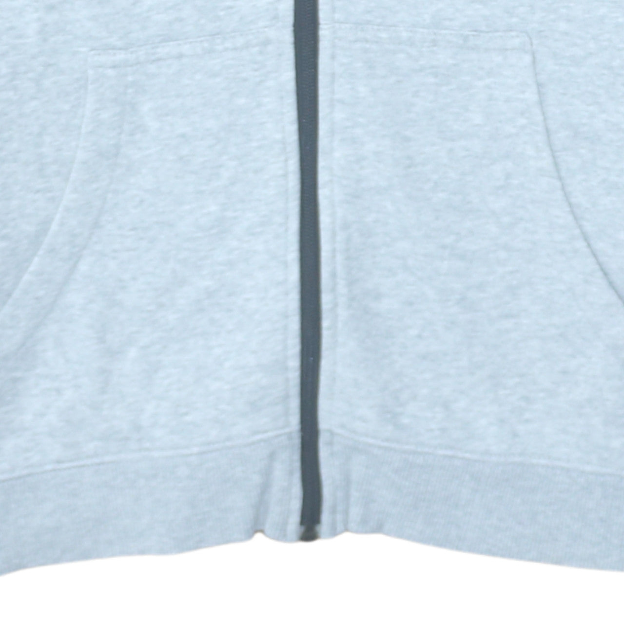 Quiksilver Men's Grey Full Zip Hooded Sweatshirt Size M