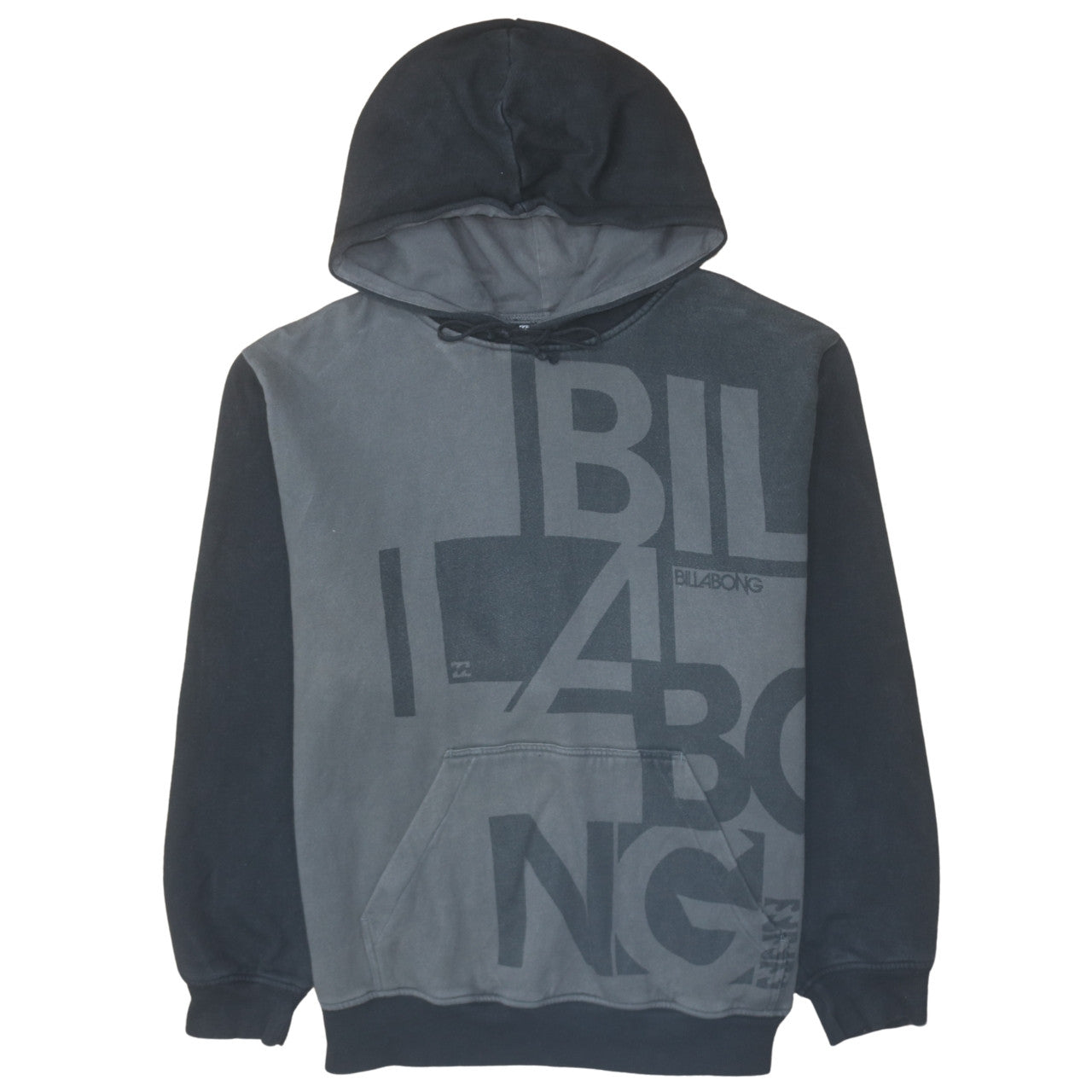 Billabong Men's Black Pullover Hoodie M Surf Graphic Fleece