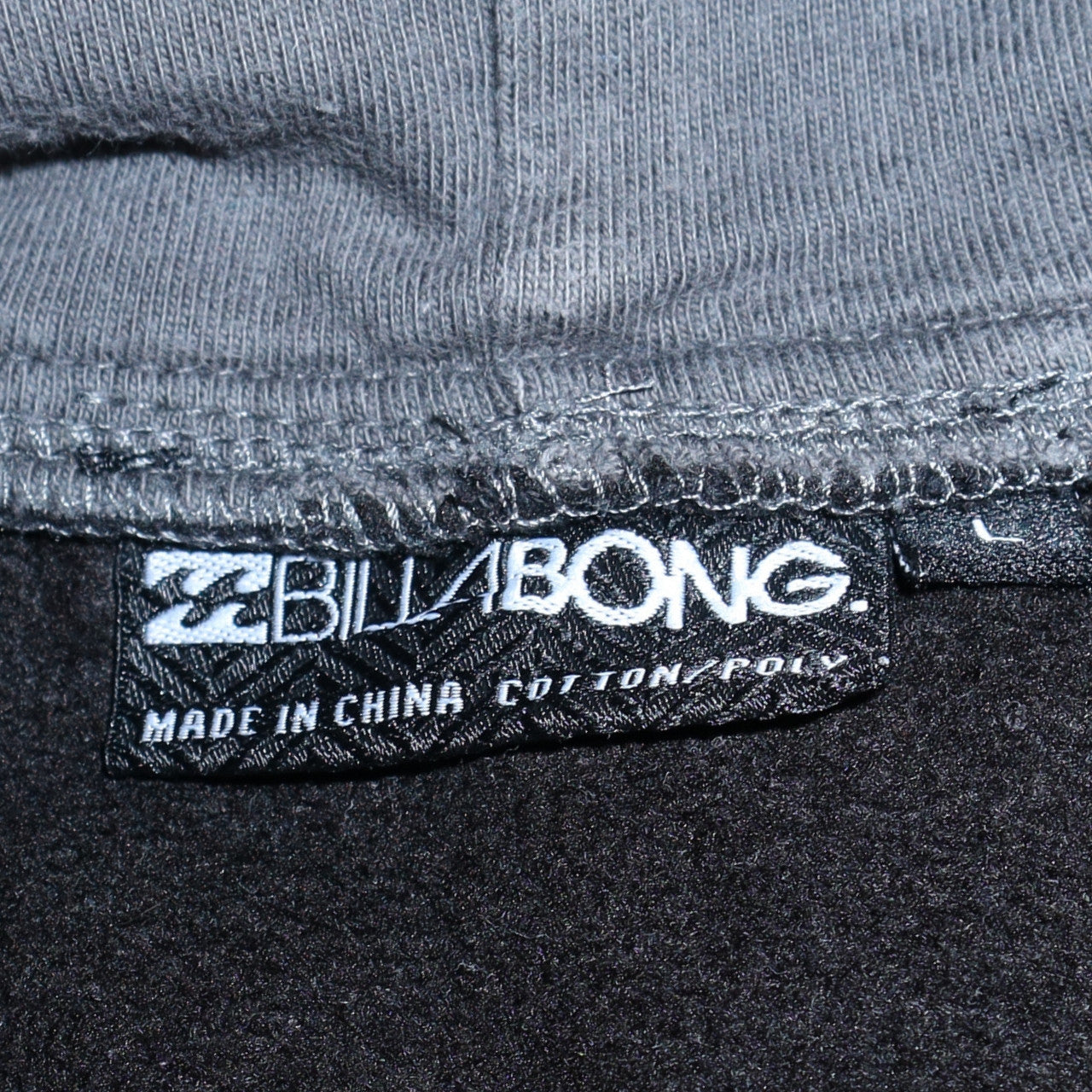 Billabong Men's Black Pullover Hoodie M Surf Graphic Fleece