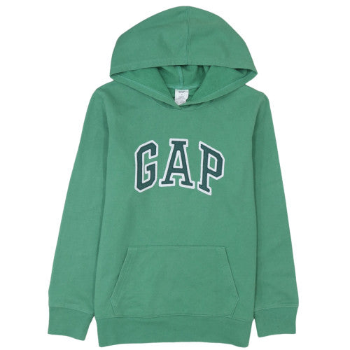 GAP Men's Green Pullover Hoodie M Cotton Blend Fleece Sweatshirt