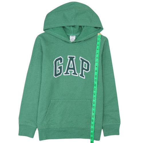 GAP Men's Green Pullover Hoodie M Cotton Blend Fleece Sweatshirt