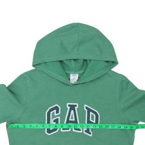 GAP Men's Green Pullover Hoodie M Cotton Blend Fleece Sweatshirt