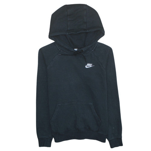 Nike Men's Black XS Pullover Hoodie with Logo and Kangaroo Pocket