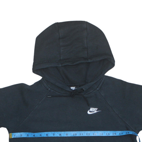 Nike Men's Black XS Pullover Hoodie with Logo and Kangaroo Pocket