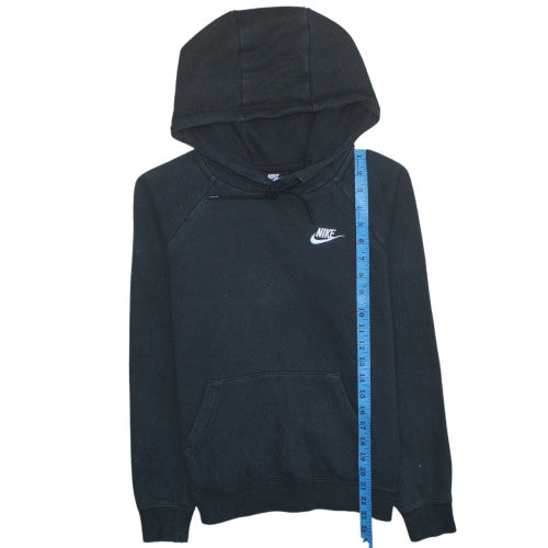 Nike Men's Black XS Pullover Hoodie with Logo and Kangaroo Pocket