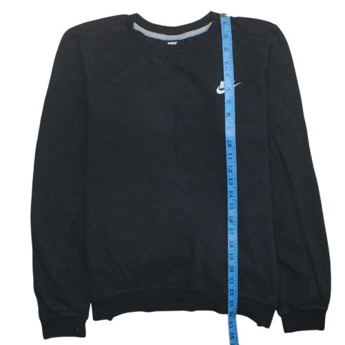 Nike Mens Black Medium Crew Neck Pullover Sweatshirt