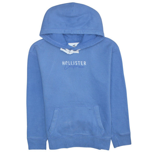 Hollister Mens Blue XS Pullover Hoodie Cotton Fleece