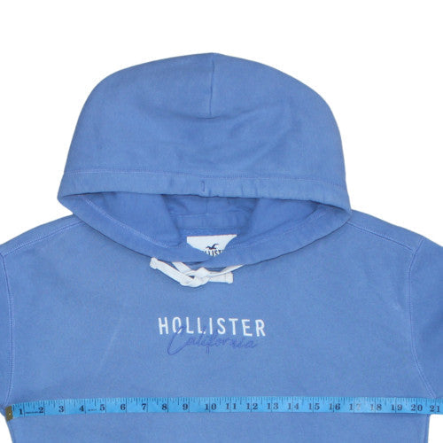 Hollister Mens Blue XS Pullover Hoodie Cotton Fleece