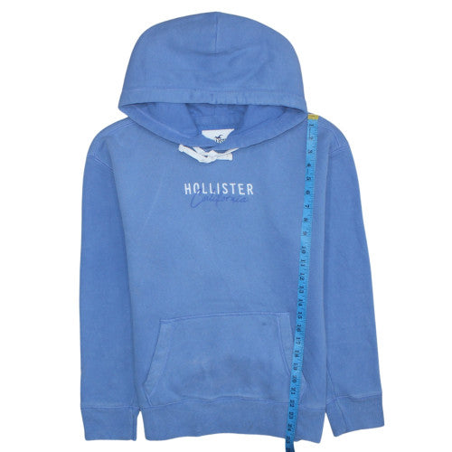 Hollister Mens Blue XS Pullover Hoodie Cotton Fleece