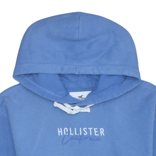 Hollister Mens Blue XS Pullover Hoodie Cotton Fleece