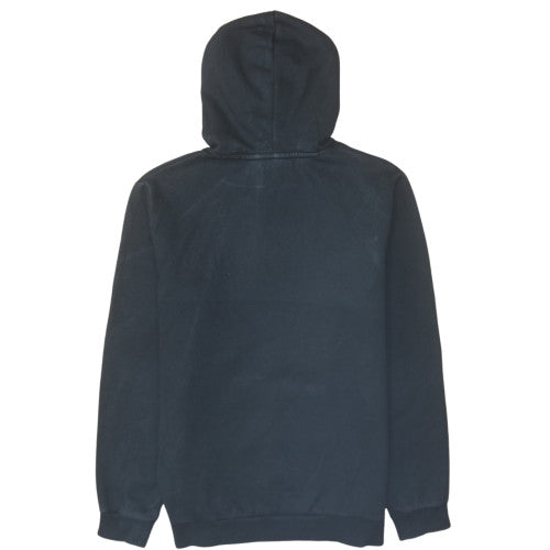 Puma Men's Black Pullover Hoodie Medium Fleece Logo Sweatshirt