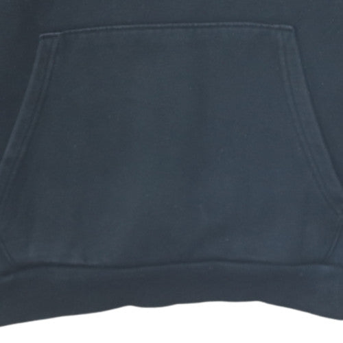 Puma Men's Black Pullover Hoodie Medium Fleece Logo Sweatshirt