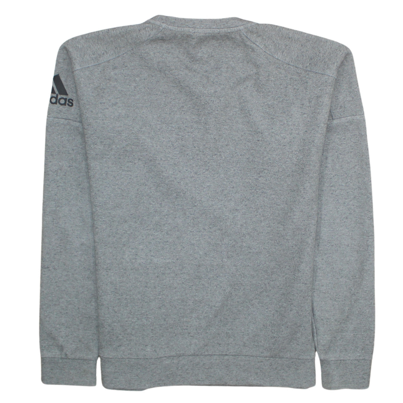 Adidas Men's Grey Pullover Sweatshirt Size S Regular Fit